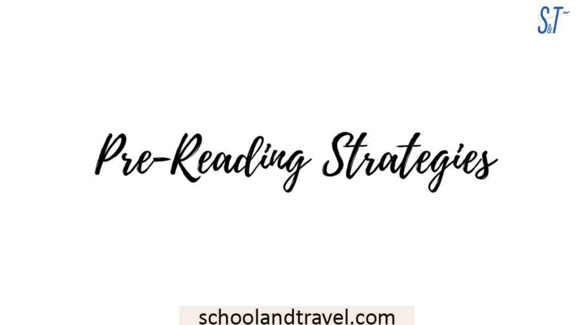 Pre-Reading Strategies (Meaning, Basic Strategies, Home strategies)